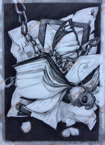 艺术考研设计素描题目,艺术考研设计基础范例