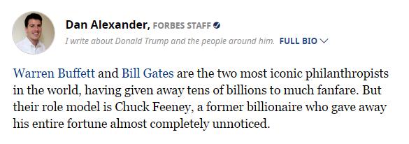 戴15元手表，租一居室，秘密捐出560亿，他真正活出了上帝模样！