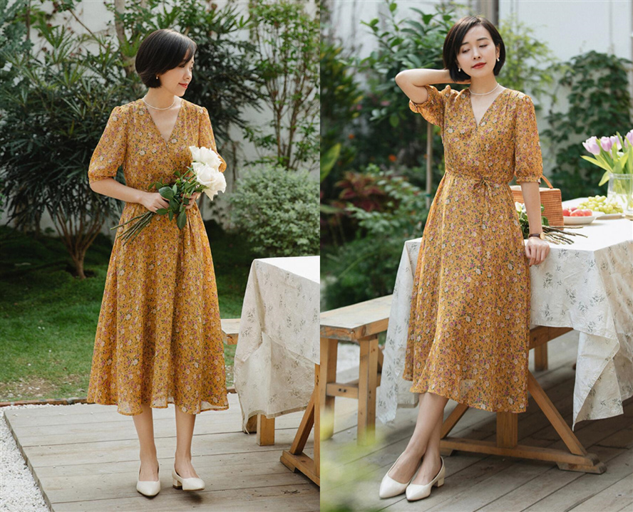 今年最流行的裙子淑女裙,春季流行高腰裙