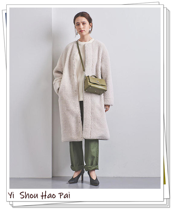 10款纯色系大衣的配色方案,5种颜色大衣25种日系look内搭