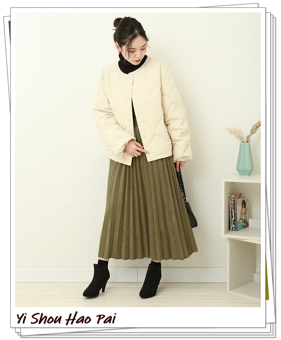 不同版型羽绒服穿搭女,145矮个子短款羽绒服