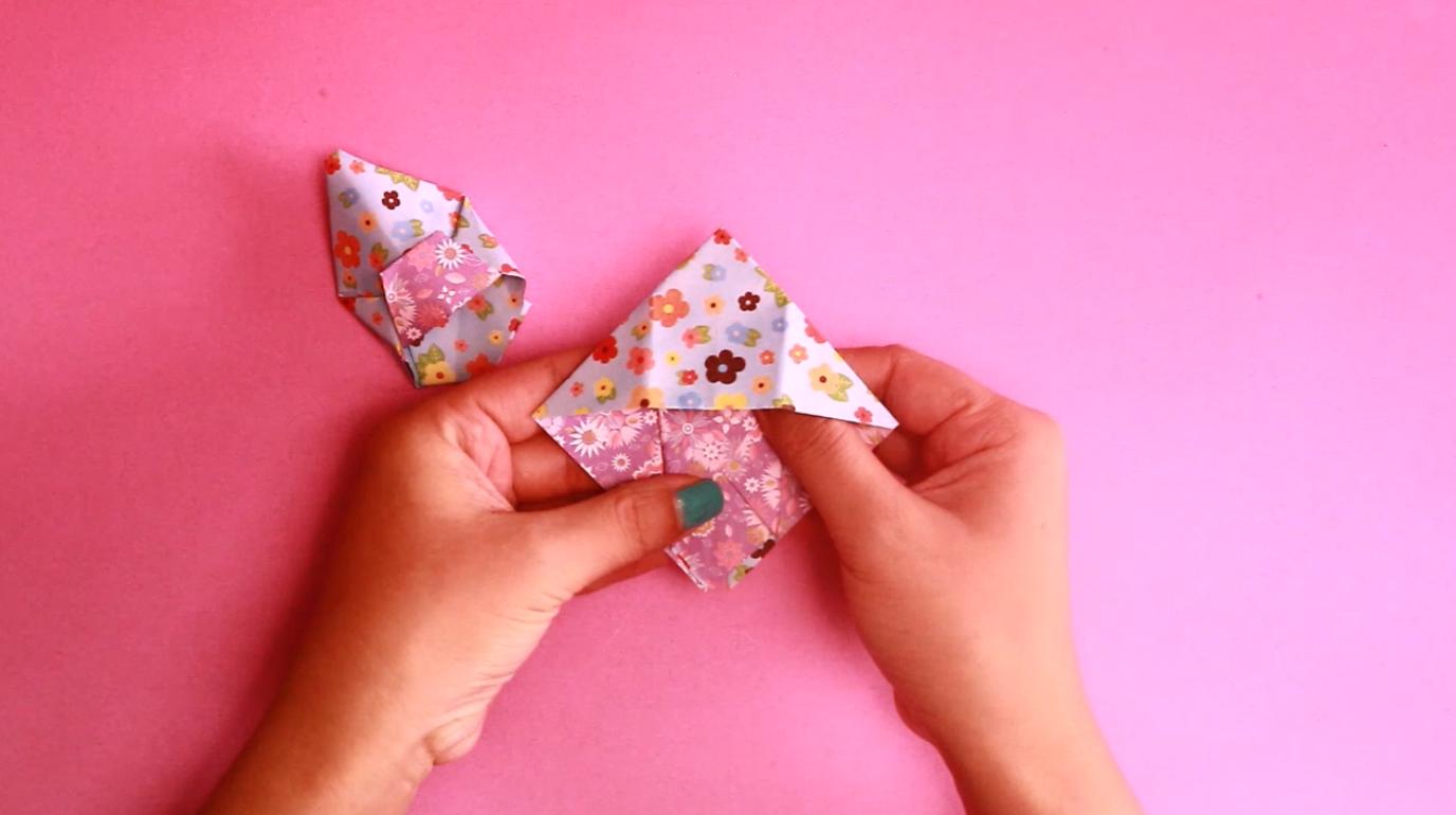 折纸高跟鞋8岁小孩能穿的,一二三年级女生高跟鞋折纸教程