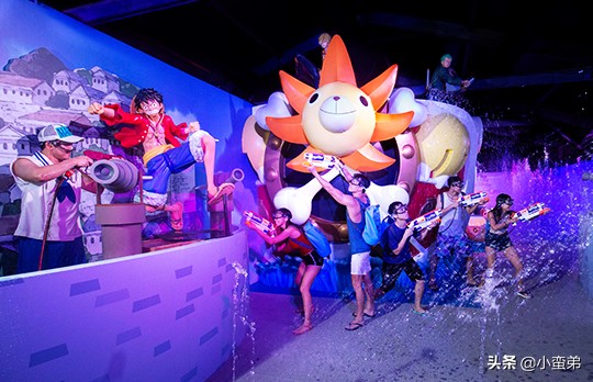 香港巡礼|是谁！敢拿水枪给20岁的海贼王庆生？