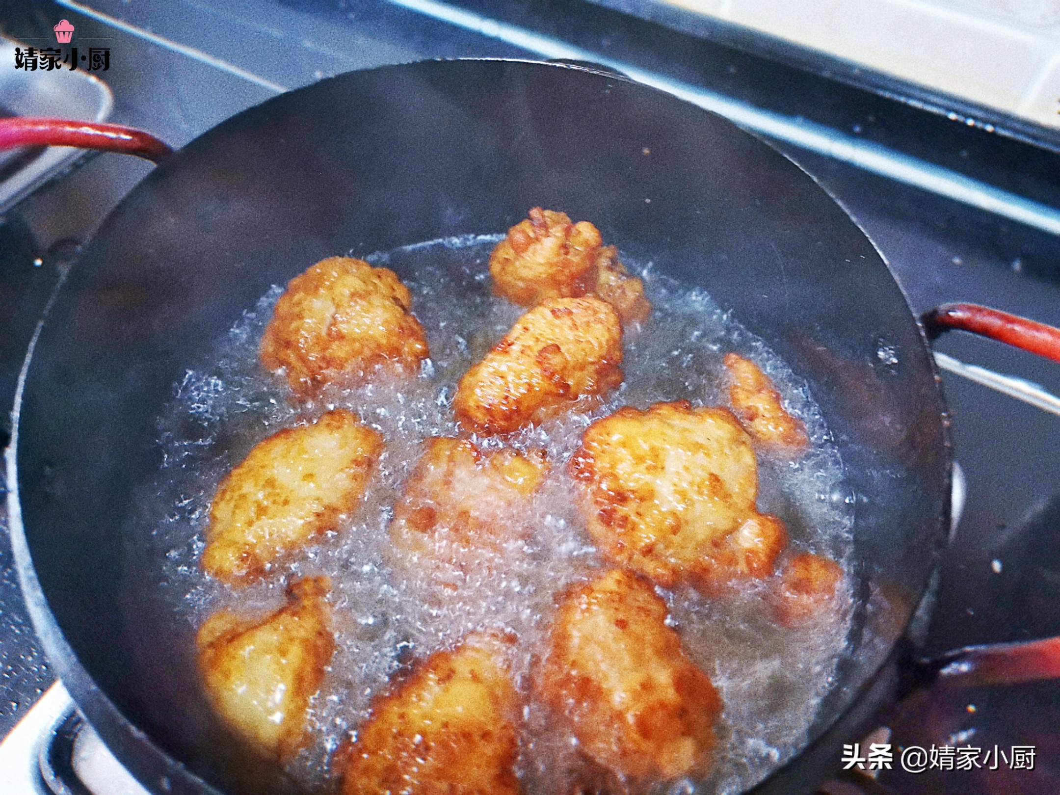 酥脆炸鸡块做法,儿童在家做炸鸡
