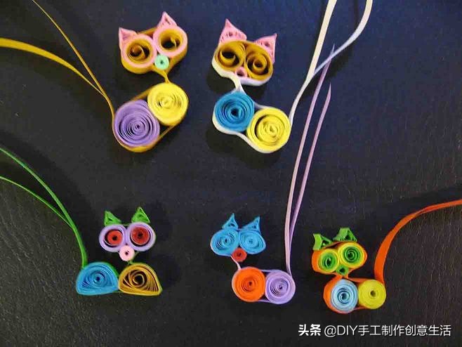 建党100周年衍纸亲子手工作品,幼儿衍纸手工作品介绍