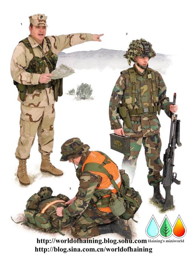 美国海军陆战队服装和装备详解,单兵系统模块化