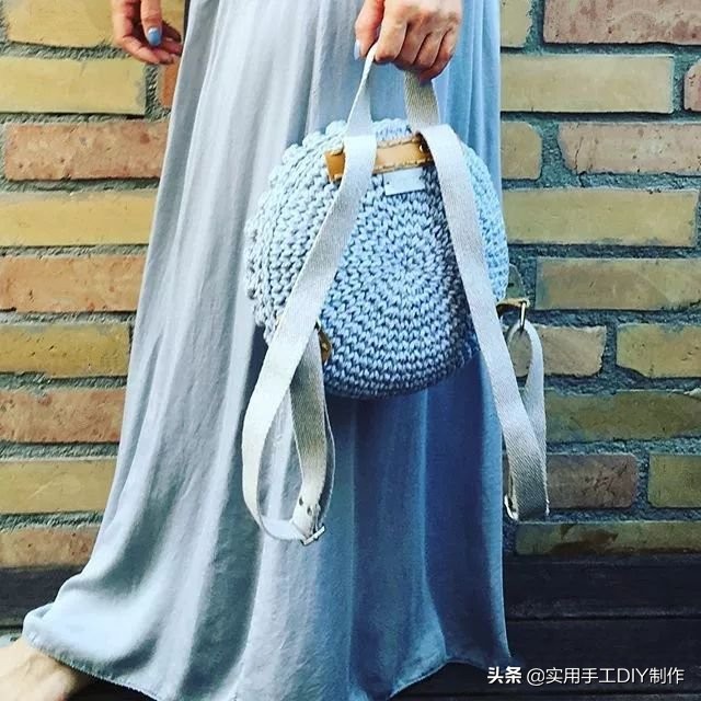各种圆包包的钩织教程,多种漂亮包包的钩织图解