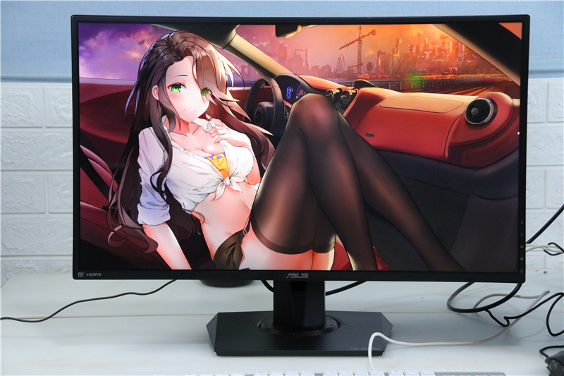 华硕vg27vq曲面屏,华硕vg27aq怎么调最佳画质