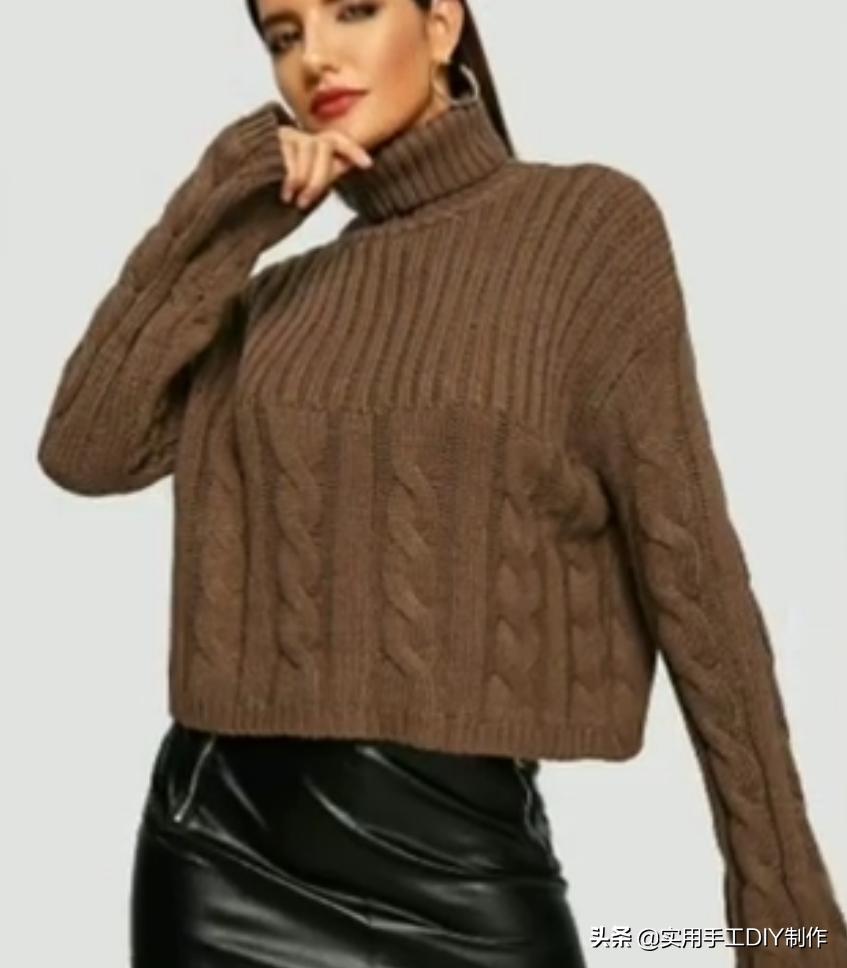 女士针织开衫外套最新款加厚,针织套头衫女