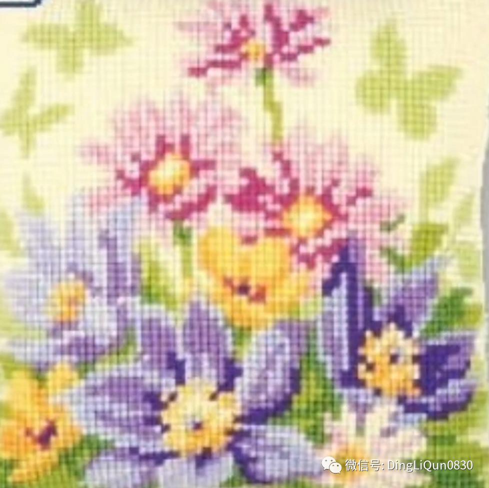 十字绣抱枕图案大全图纸,十字绣抱枕编织图案