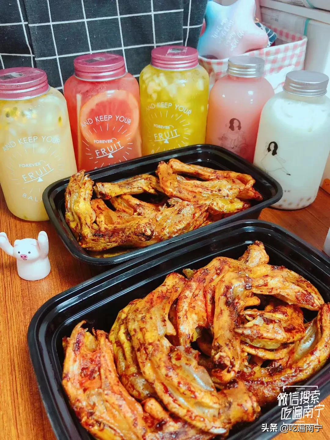 南宁香酥鸭头哪家好吃,南宁鸭脚哪个最好吃