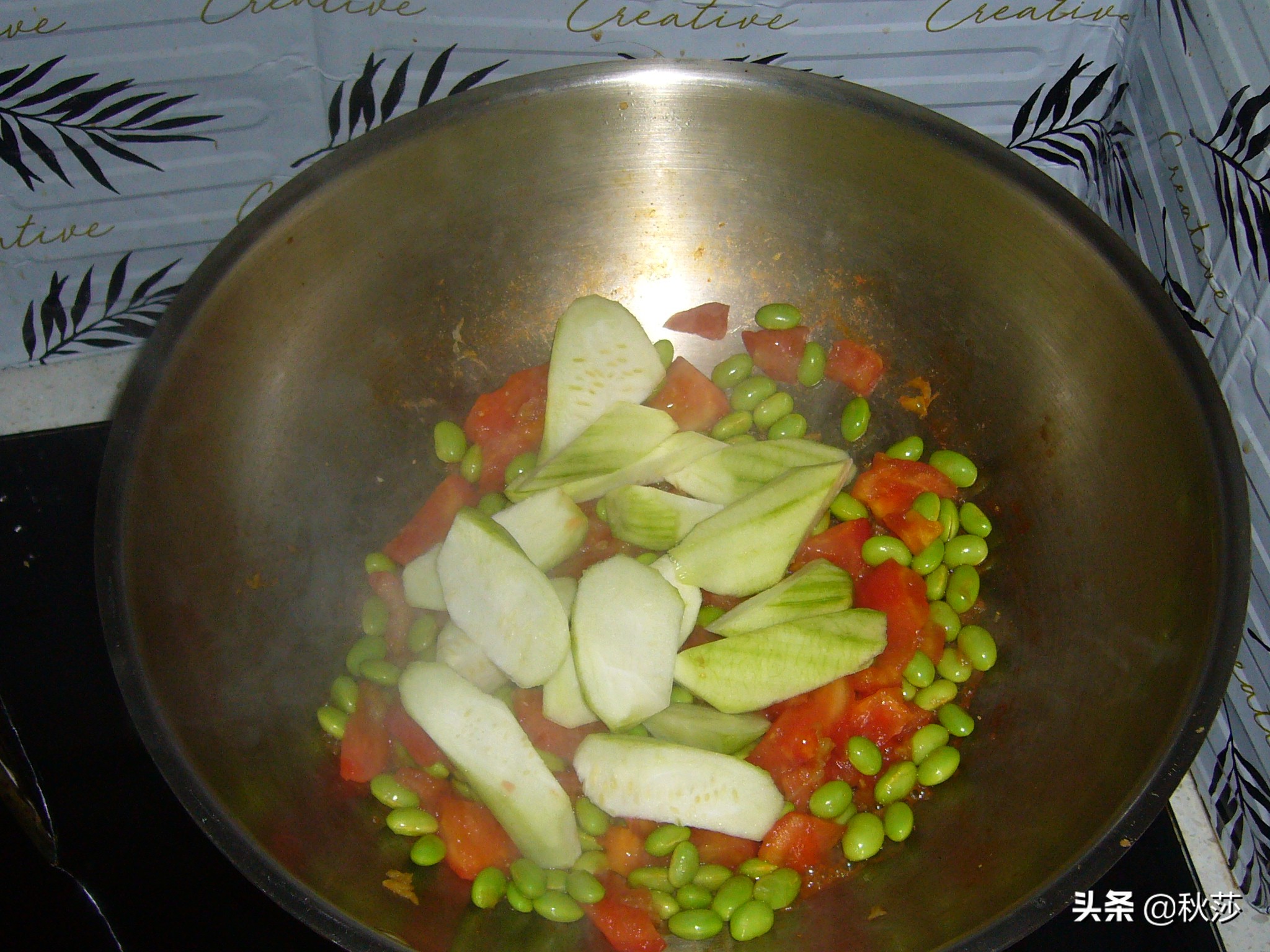 茄汁丝瓜教学,茄汁丝瓜鱼片