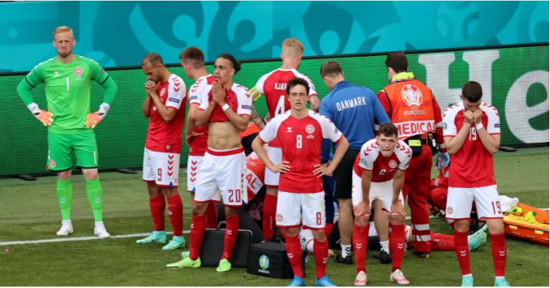 2020欧洲杯差点猝死的足球运动员,2004年足球运动员猝死