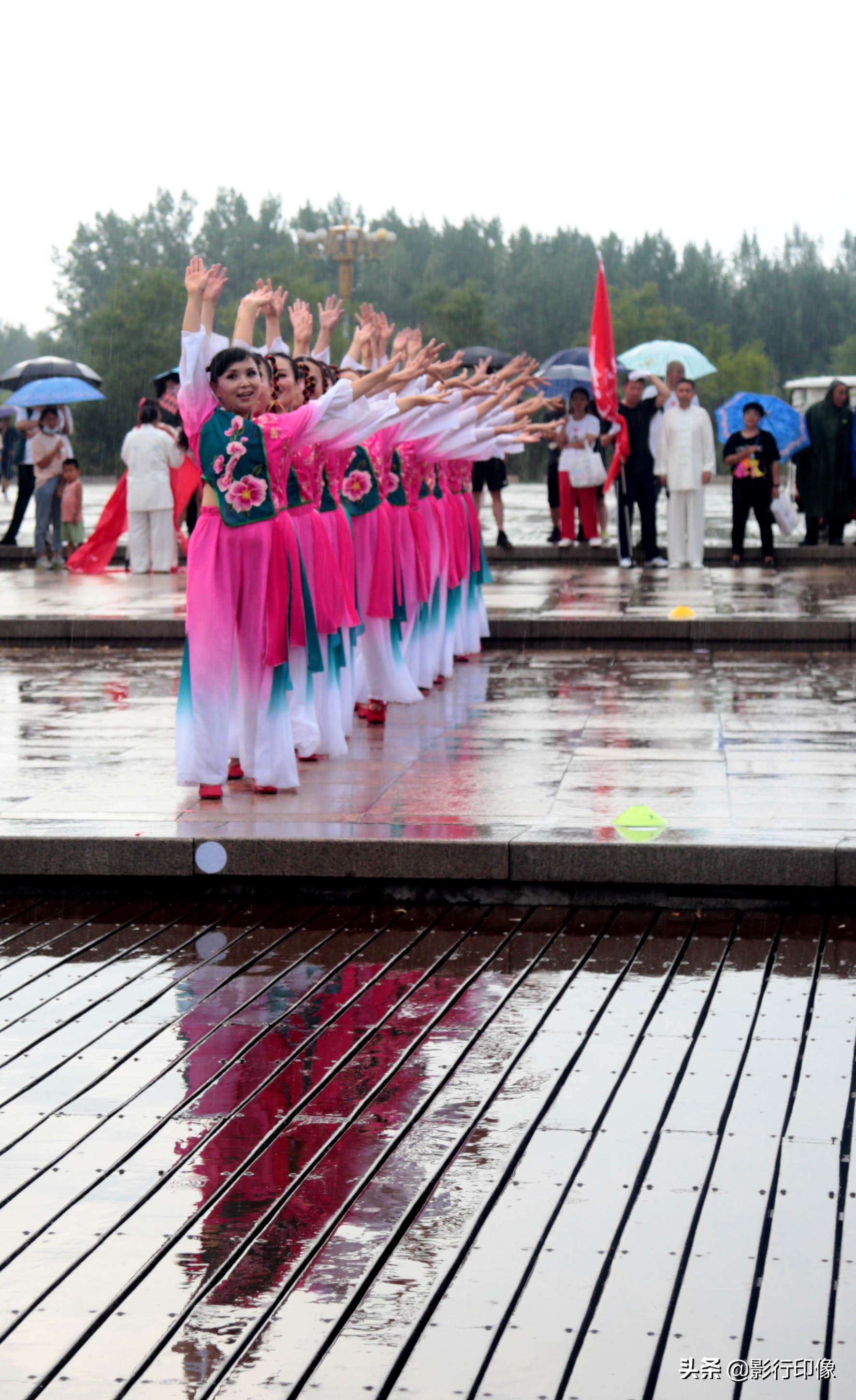 临汾市2020年全民健身启动仪式在在九州广场举行