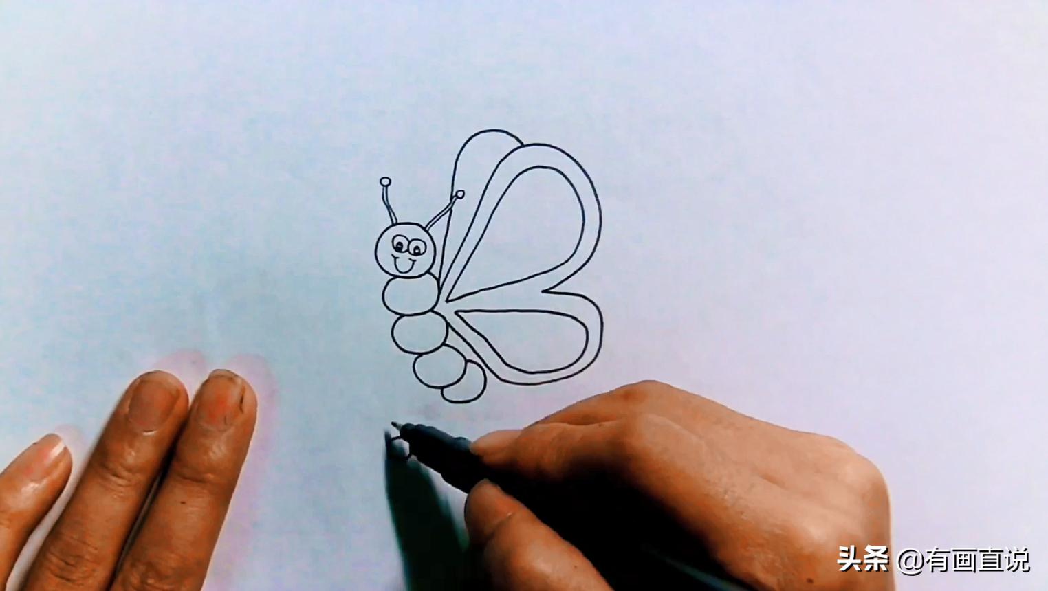 儿童画画教程3-6岁简笔画小公主,7-10岁儿童画画hellokitty简笔画