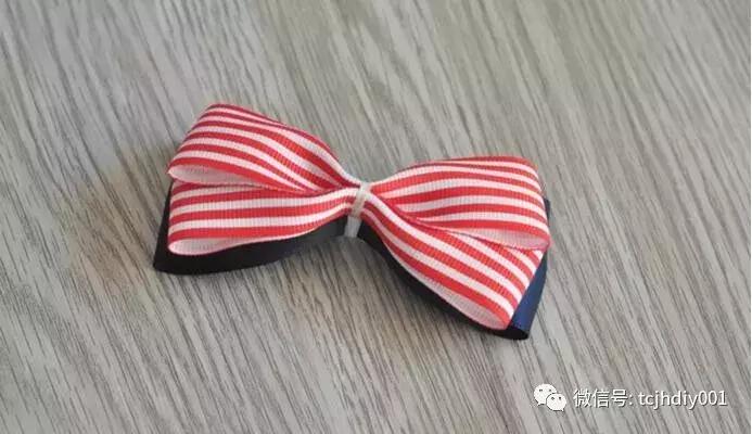 女生手工简单又漂亮蝴蝶结,发饰手工蝴蝶结制作教程