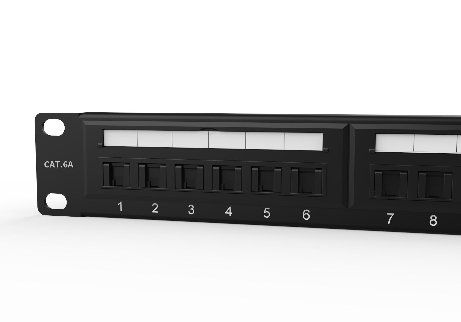 网络机柜配线架布线,网络综合布线设备图解