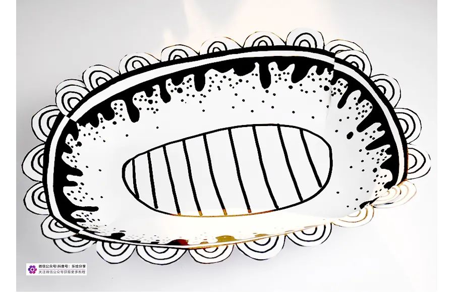 精美盘子水果简笔画怎么画,水果盘子画