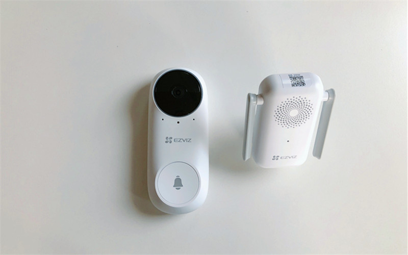 萤石门铃db2c猫眼门铃深度评测,萤石可视门铃和海康威视门铃