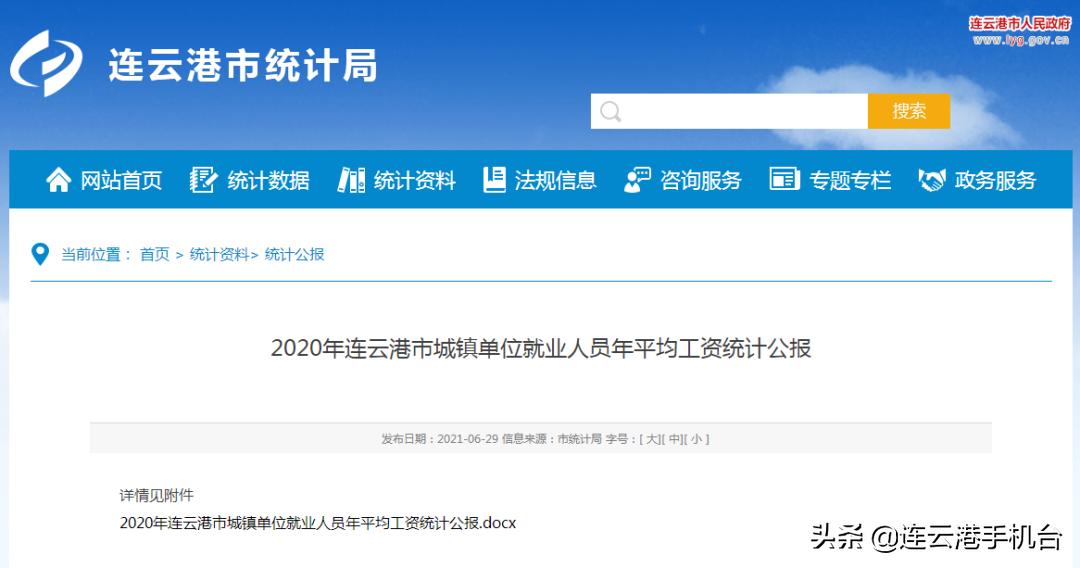 劳动工资统计数据,各地区的工资数据