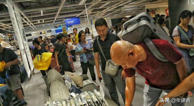 郑州宜家春节人多不,宜家家居人满为患