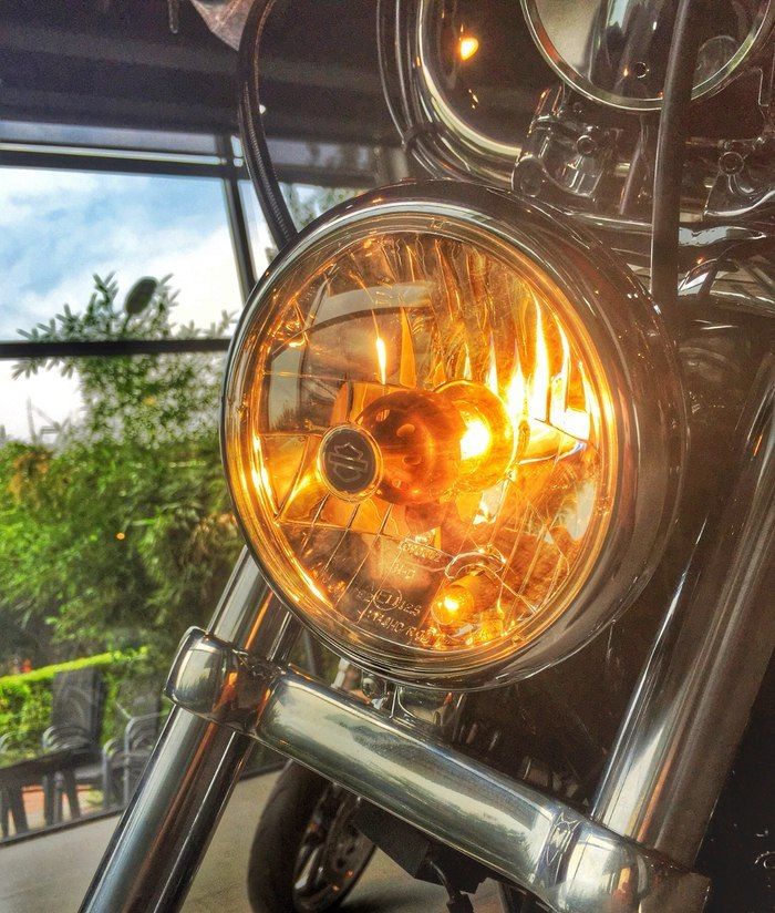 拿下哈雷1200排量V72，油箱只有7.8升，摩旅别想，但是这车简直了