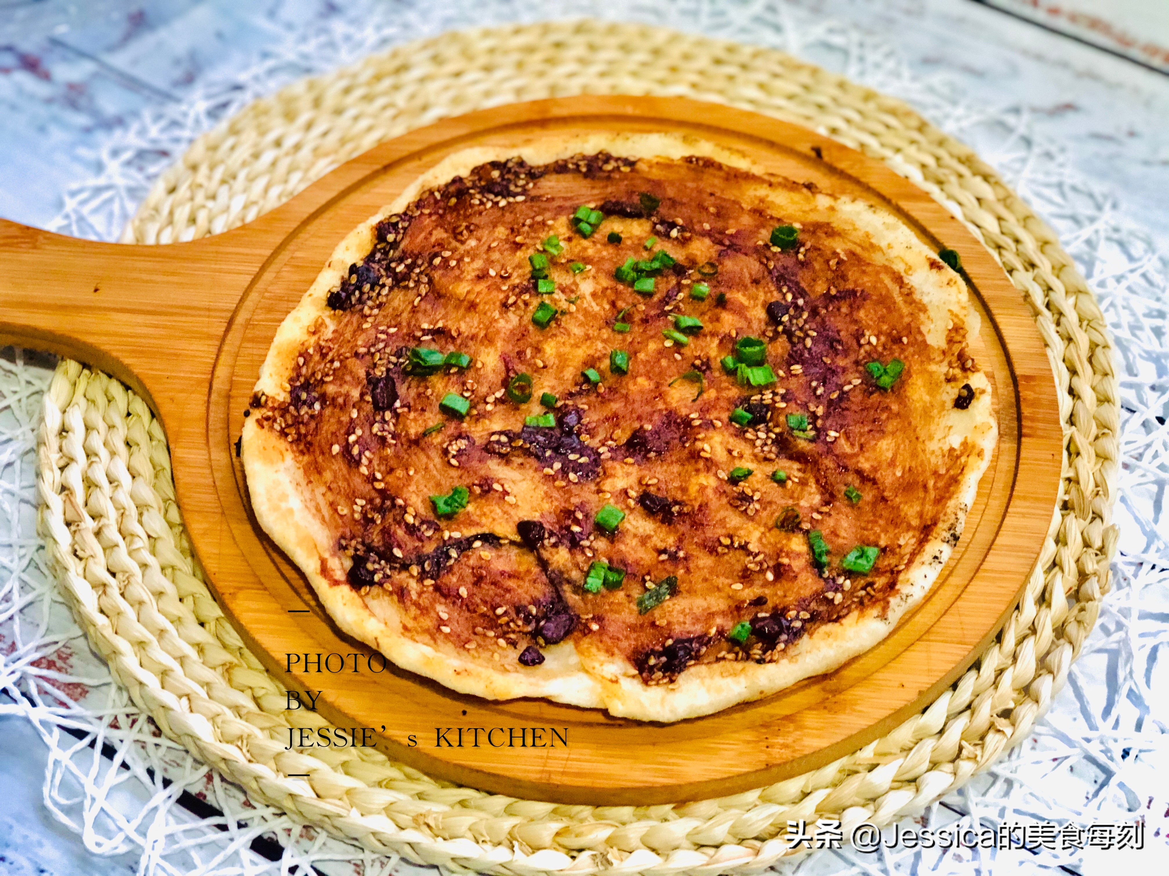 早餐营养食品半成品酱香饼,排队两小时的面有多好吃