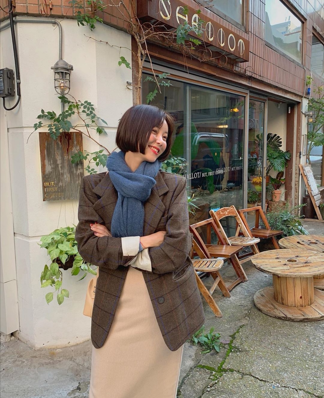 跟博主学穿搭女,跟韩国博主学穿搭