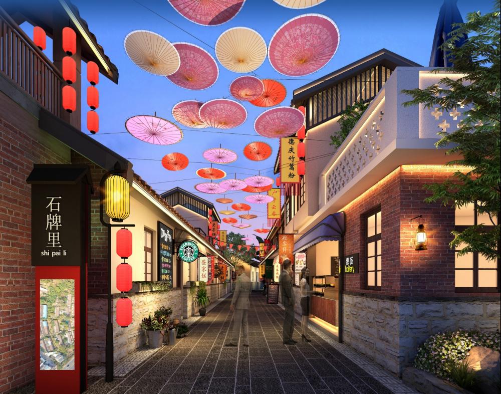 石牌里民宿文旅街区肇庆,肇庆石牌里民宿创意园