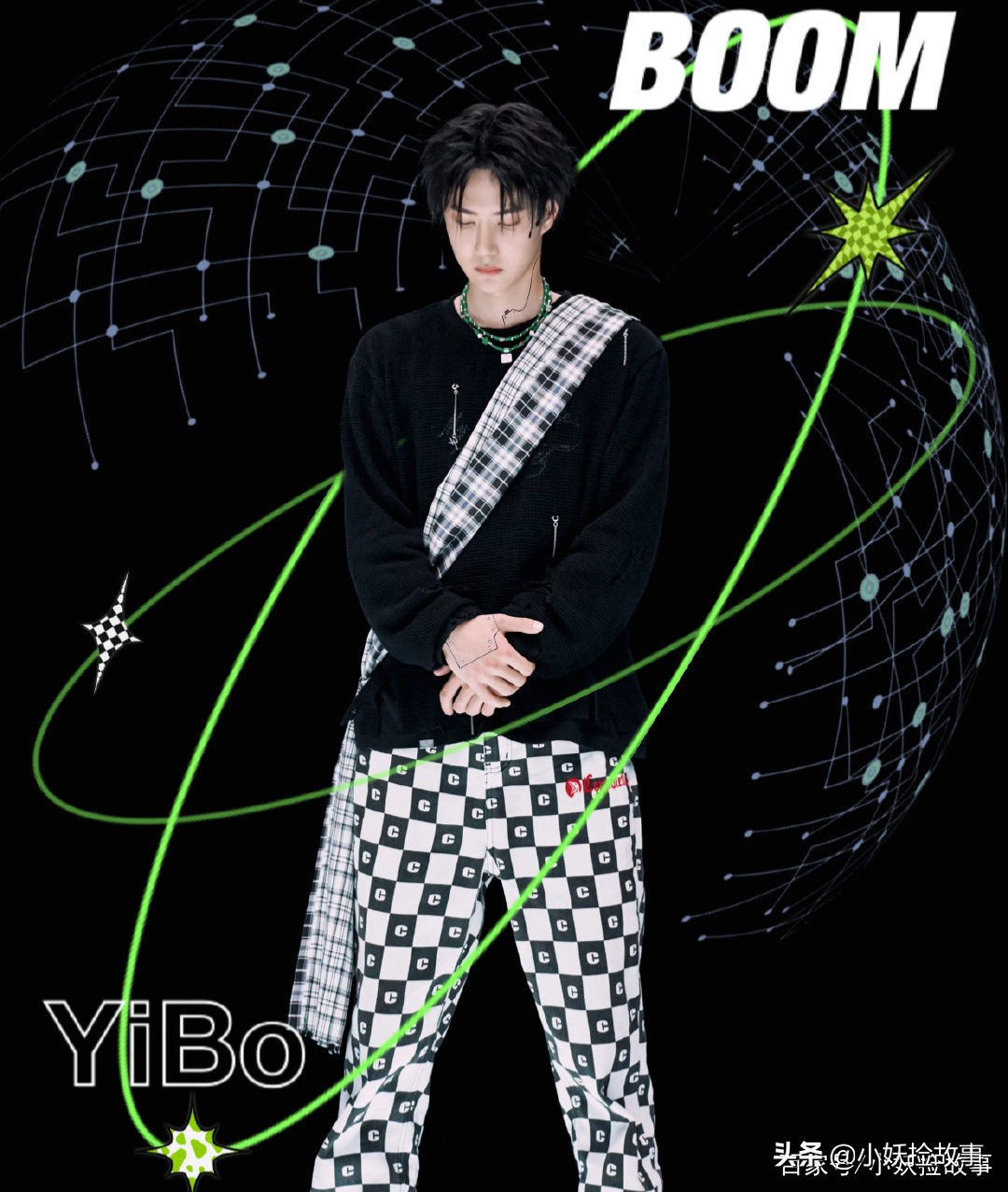 王一博棋盘格舞蹈完整版,王一博街舞走姿