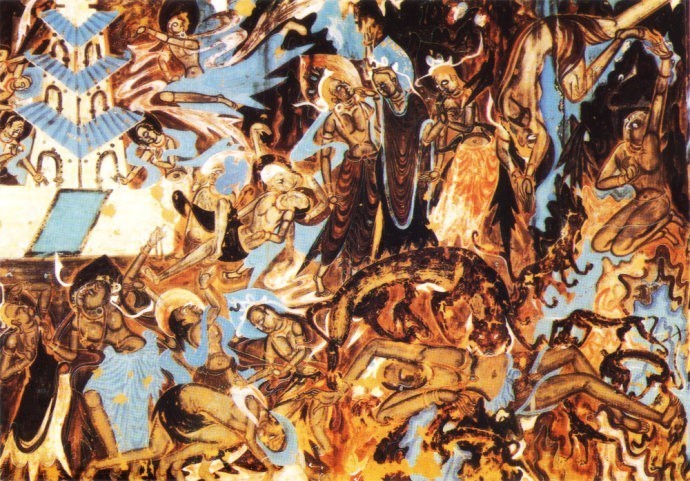 敦煌壁画肌理模仿,敦煌飞天壁画不褪色之谜