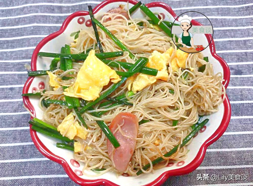 炒米粉直接下锅，大错特错！记住这三点，米粉不粘更有嚼劲，真香