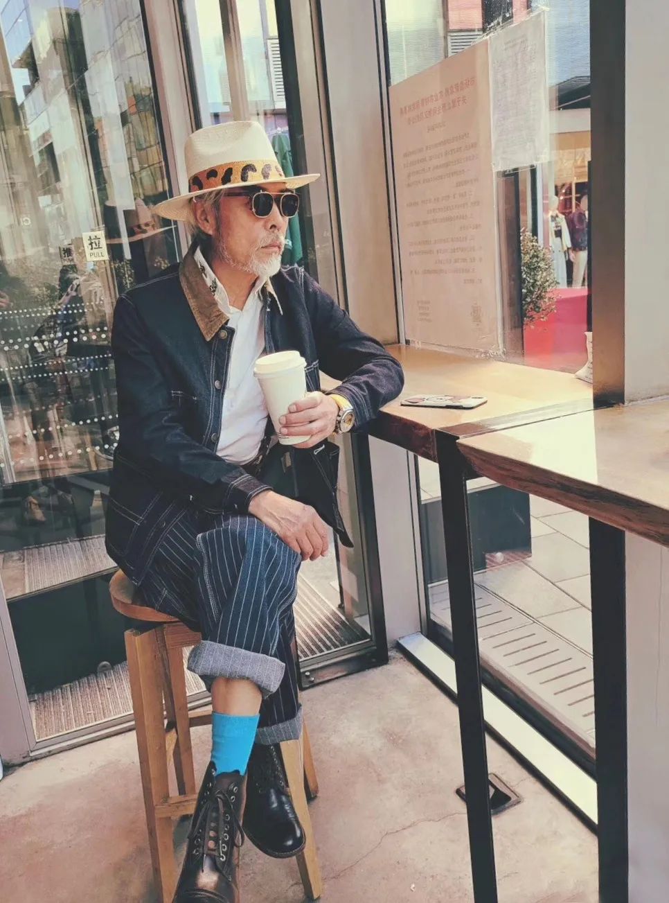 潮爷张双利穿衣搭配,时尚老头张双利