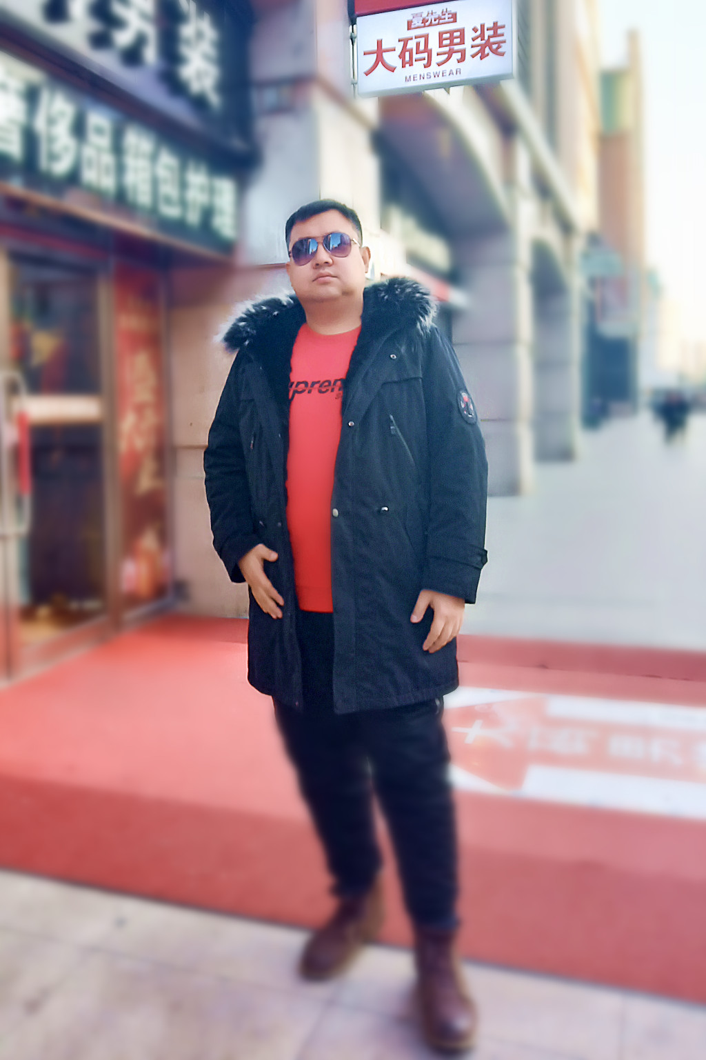 胖人大码男装冬装,胖人男装外套秋冬款高级感帅气