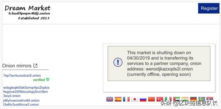 加密货币流行的暗网市场慢慢关闭--但更换正在进行中