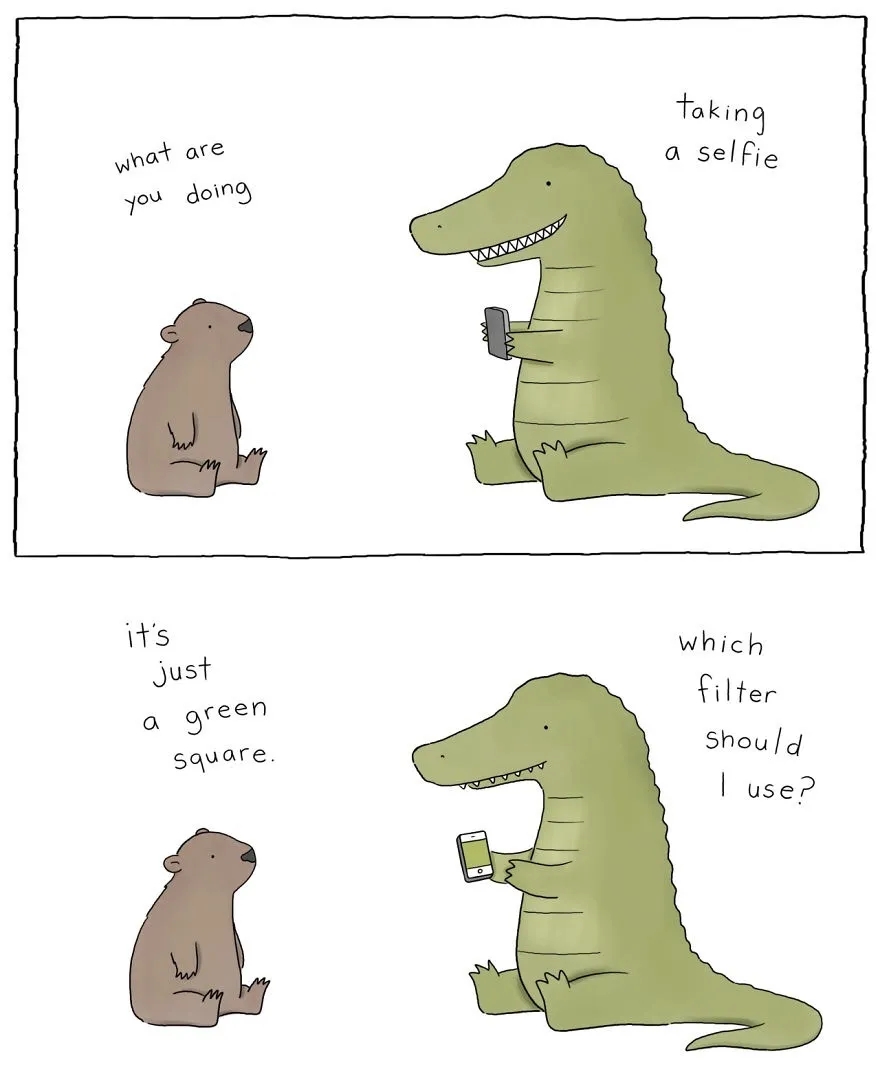 英文治愈系小漫画