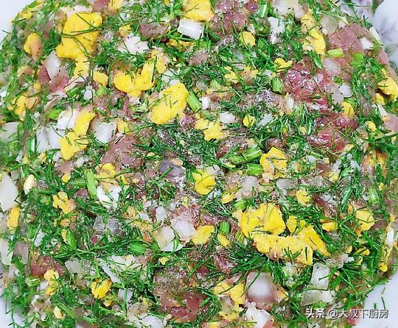 大厨大葱猪肉馅饺子做法,开春必吃的茴香猪肉饺子