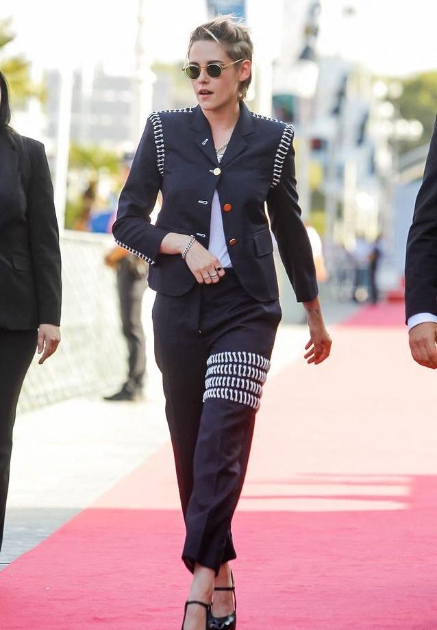 欧美风时髦阔腿长裤,欧美式长裤穿搭