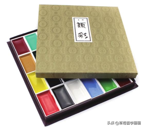 水彩画入门应该用什么牌子颜料,普通水彩颜料画水彩画教学