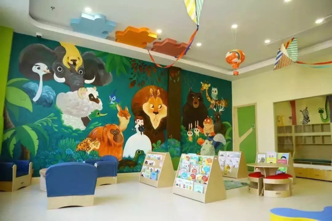 探园幼儿园教室,上海100多所托幼园