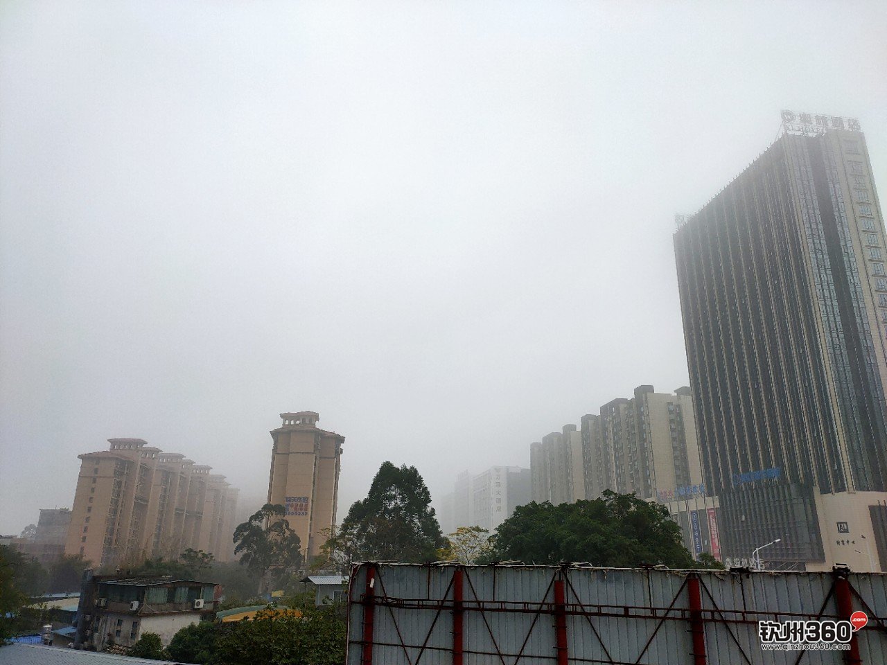 钦州大雾最新消息,钦州起大雾视频