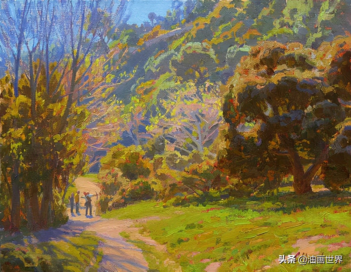 风景画又难又好看,一些好看的风景画光感强