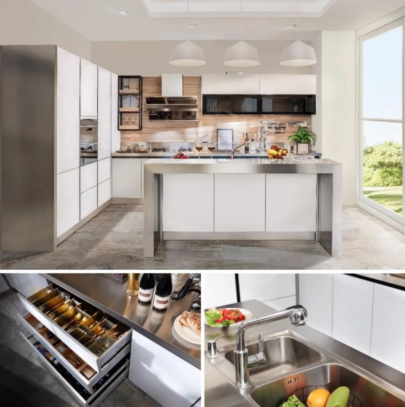 全铝橱柜和不锈钢橱柜哪个好,实用的整体不锈钢橱柜推荐