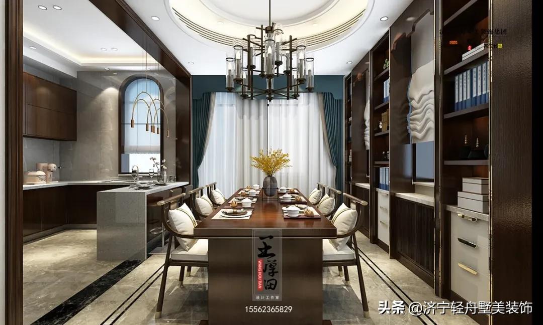 刘老师新中式装修设计方案,新中式装修设计别墅