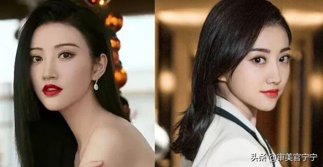 景甜人间富贵花系列,景甜单眼皮能有多好看