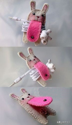 手工编织耳机收纳包,声阔耳机收纳包