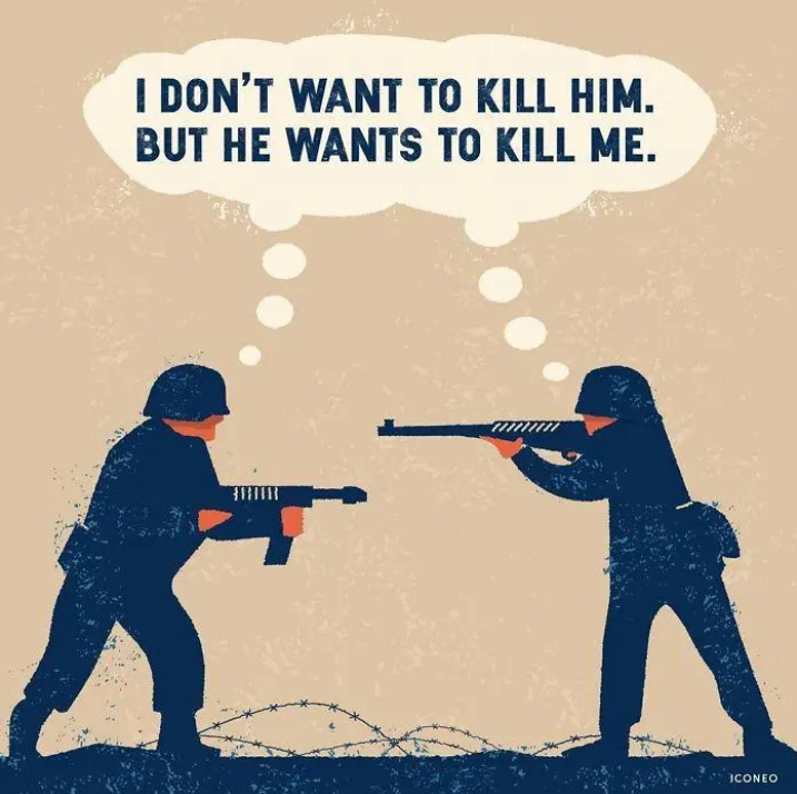 揭露人性的漫画，一个人掉进水里总会有人去救，那个人会是你吗