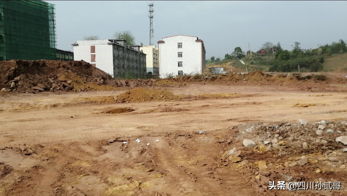 蓬安中学校园风景图片,蓬安中学最美航拍