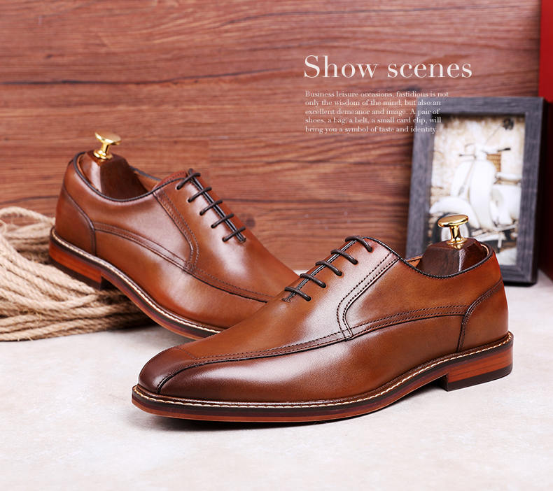 皮鞋是每个男人必备的单品,皮鞋是一个成熟男士的必备鞋