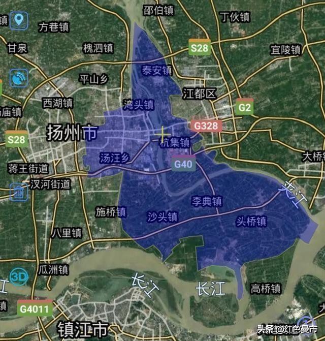 扬州开发区三大片区,扬州邗江区和开发区的区别